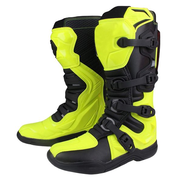 Motorbike Long Leather Shoes