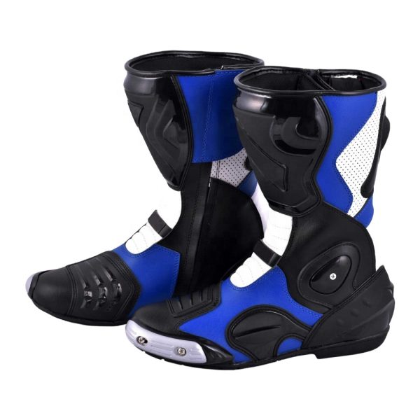 Motorbike Long Leather Shoes